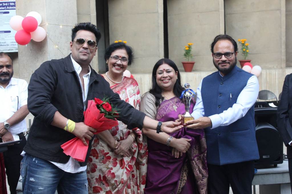 CDOE Rendezvous 2025 Bollywood Pollywood actress and producer Ranjha Vikram Singh attended the event